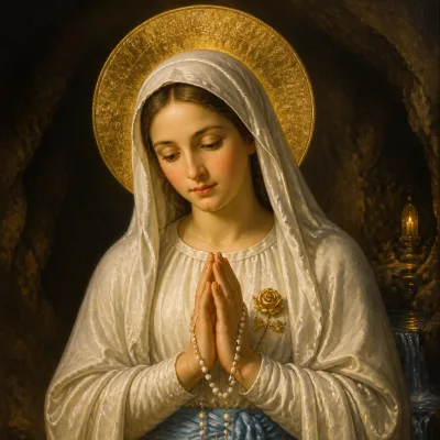 Virgen de Lourdes